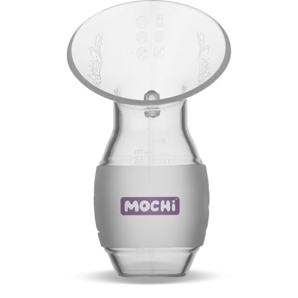 Mochi silicone breast pump front view